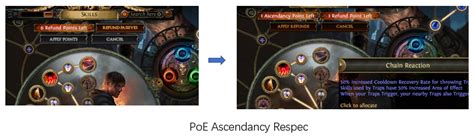 how to refund ascendancy poe.